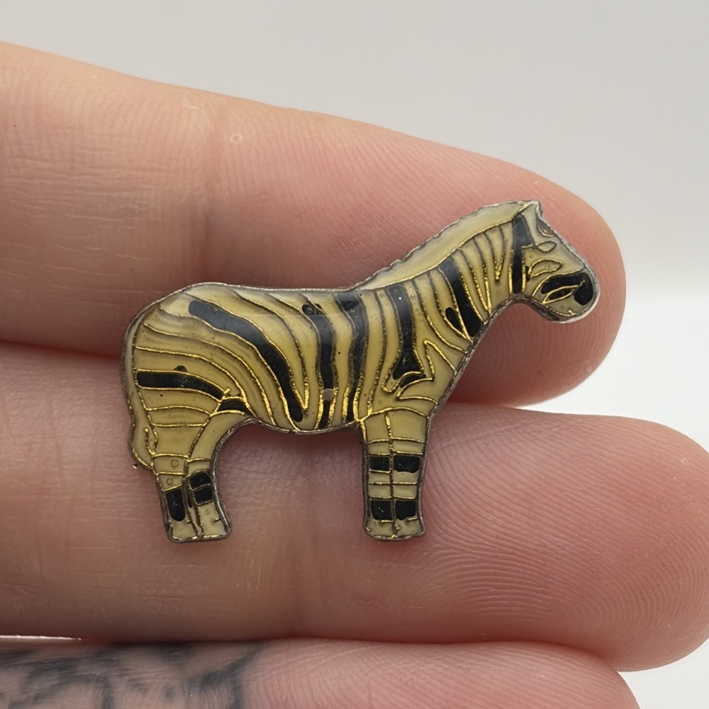 Zebra African Animal Mammal Lapel Hat Pin